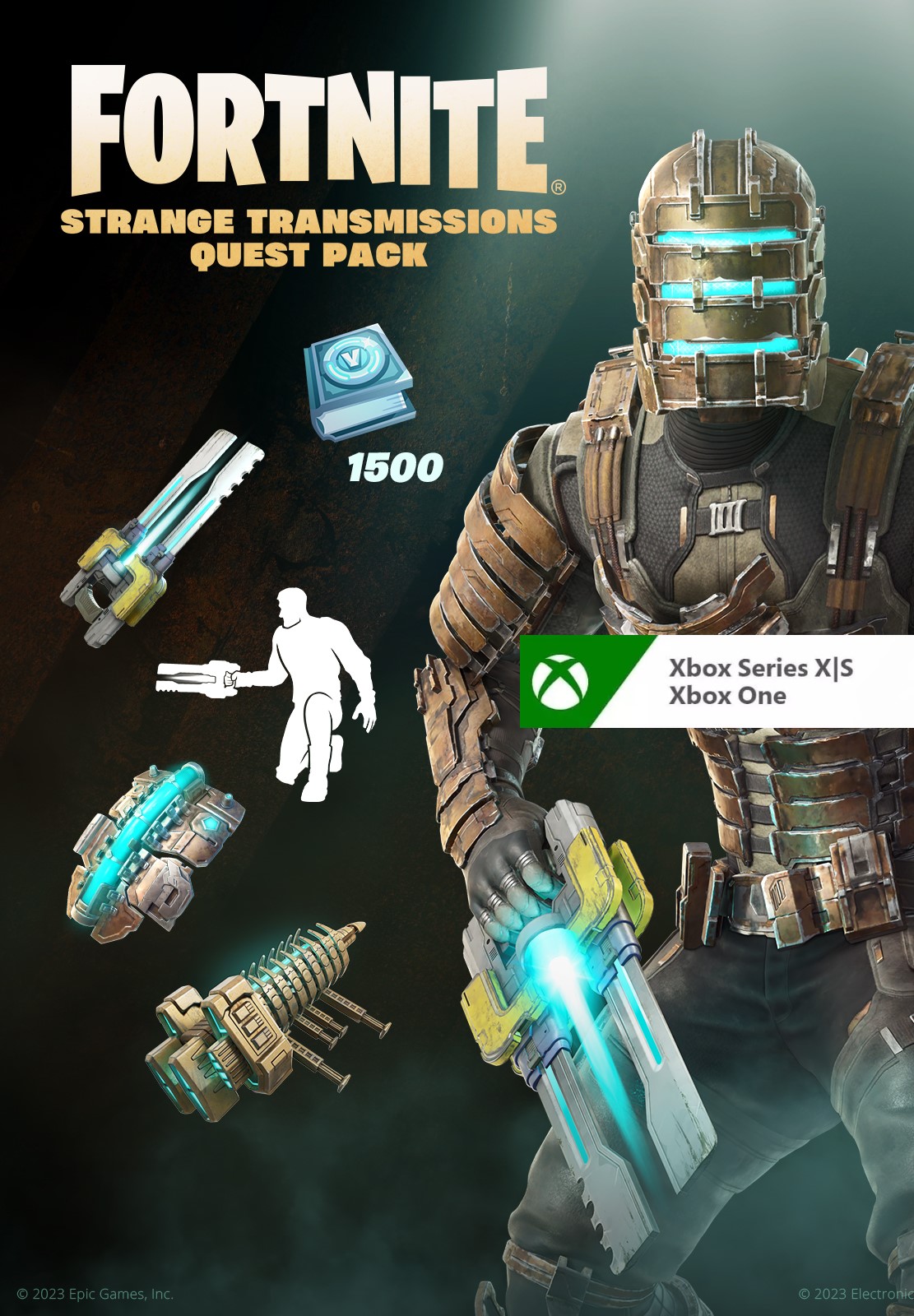 Fortnite - Strange Transmissions Quest Pack + 1,500 V-Bucks Challenge