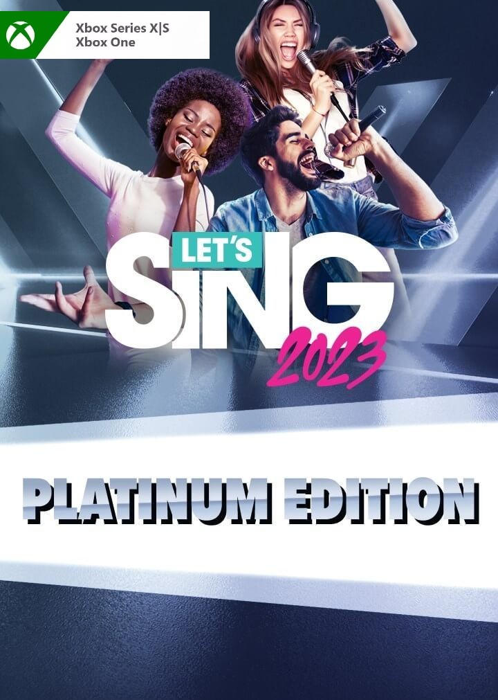 Let's Sing 2023 Platinum Edition XBOX LIVE MEXICO Cover