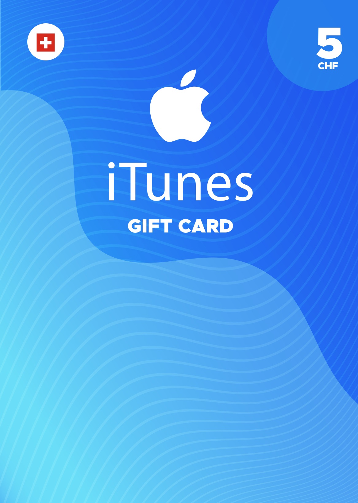 Apple iTunes Gift Card 5 CHF SWITZERLAND