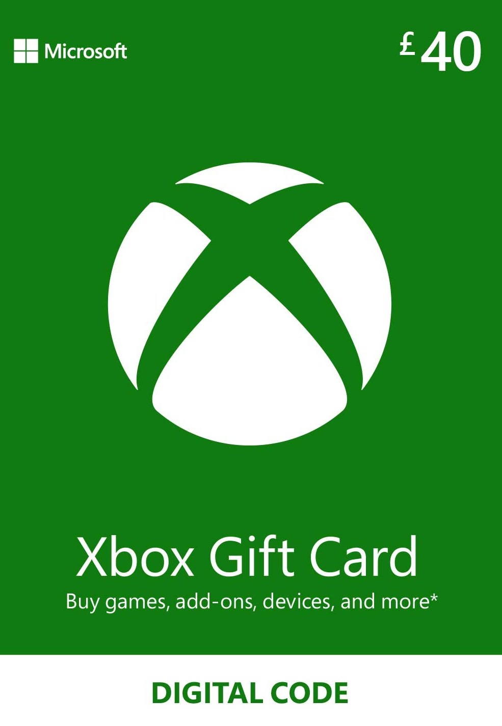 Xbox Live Gift Card 40 GBP