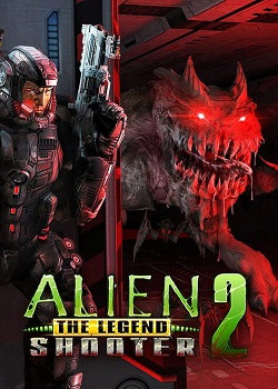 Alien Shooter 2 - The Legend game cover