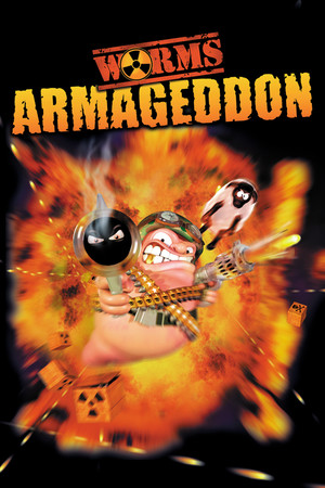 Worms Armageddon game cover