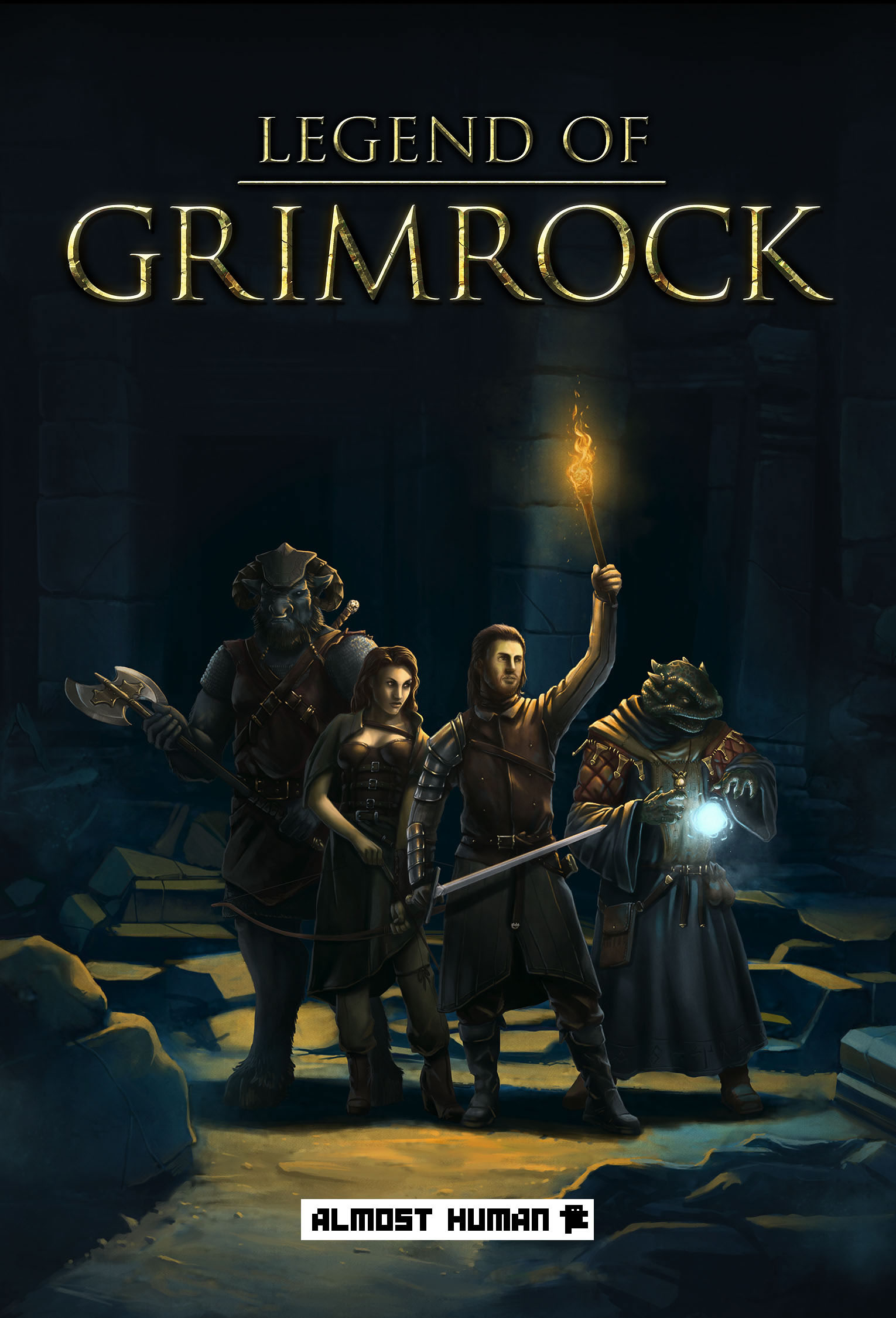 Legend of Grimrock game cover