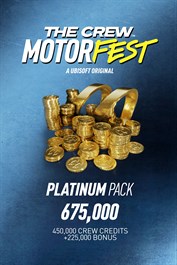The Crew Motorfest Platinum Pack (675000 Crew Credits)