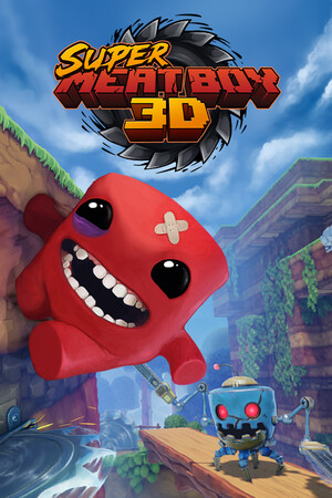 Super Meat Boy 3D game cover