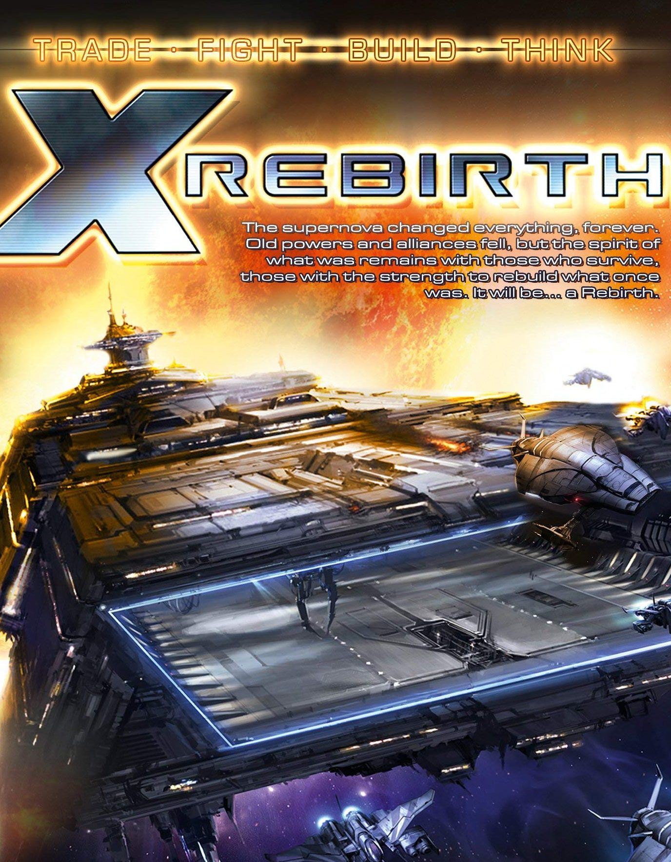 X Rebirth game cover