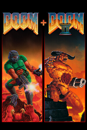 DOOM + DOOM II game cover
