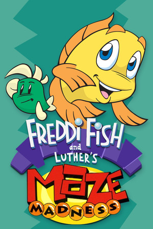 Freddi Fish and Luther's Maze Madness game cover