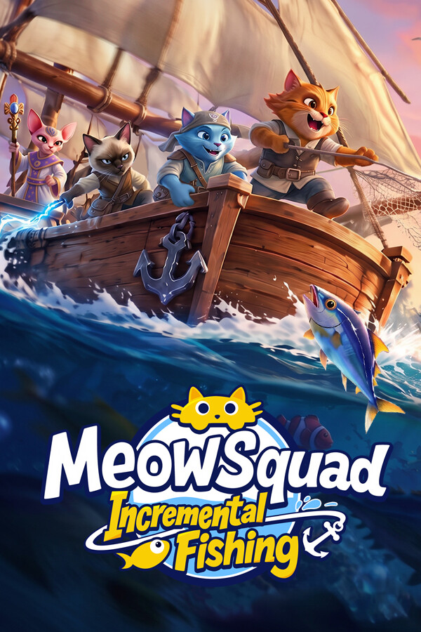 Arte de Meow Squad: Incremental Fishing