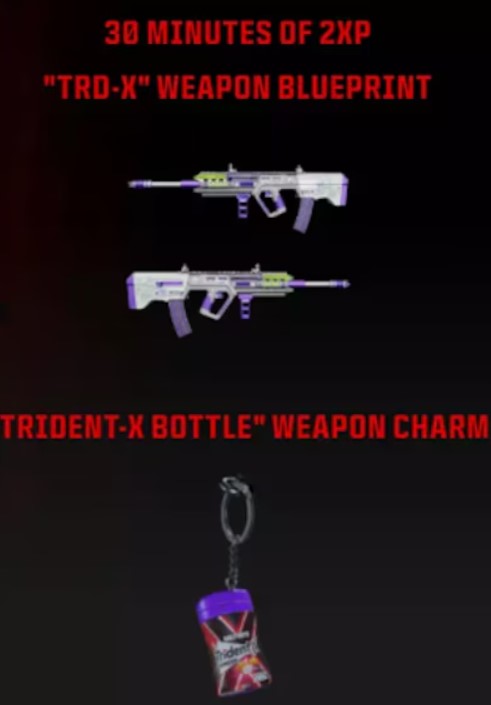 Call of Duty: Modern Warfare III - Trident Weapon Blueprint Skin + Charm (DLC) (PC/PSN/Xbox Live)