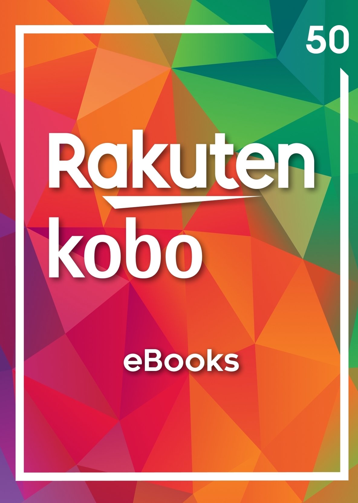 Rakuten Kobo Gift Card 50 AUD