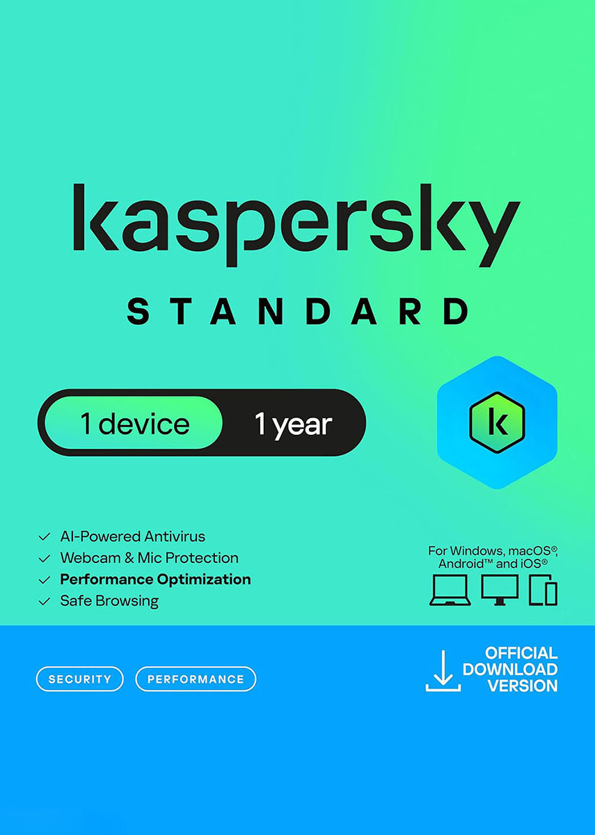 Kaspersky Standard (1 Year / 1 Device) Key UNITED KINGDOM/IRELAND
