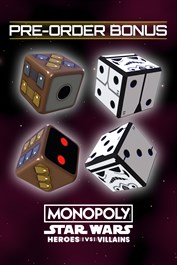 Monopoly: Star Wars Heroes vs. Villains - Roll In Style: Pre-Order Bonus Dice Skins (DLC)