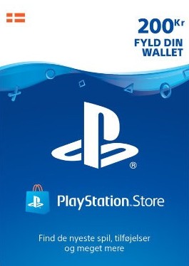 PlayStation Network Card PSN Card 200 DKK