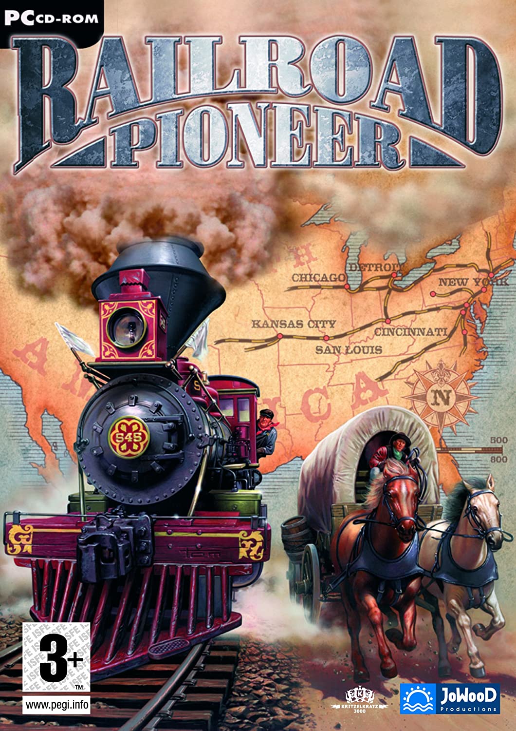 Railroad Pioneer game cover