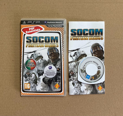 SOCOM: U.S. Navy SEALs Fireteam Bravo 3 PSP