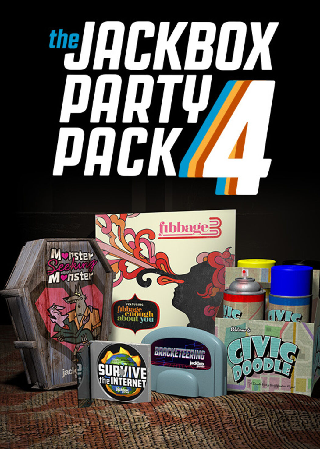 Buy The Jackbox Party Pack 4 PC Steam key! Cheap price | ENEBA