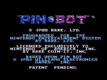 Pin Bot NES