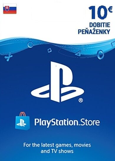 E-shop PlayStation Network Card 10 EUR (SK) PSN Key SLOVAKIA