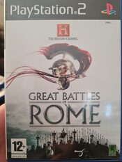 The History Channel: The Great Battles of Rome PlayStation 2