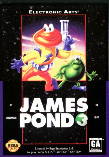 James Pond SEGA Mega Drive