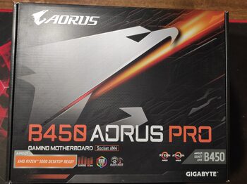 Gigabyte B450 AORUS PRO AMD B450 ATX DDR4 AM4 3 x PCI-E x16 Slots Motherboard