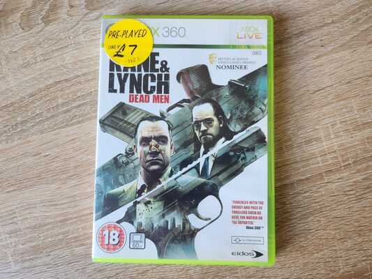 Kane and Lynch: Dead Men Xbox 360