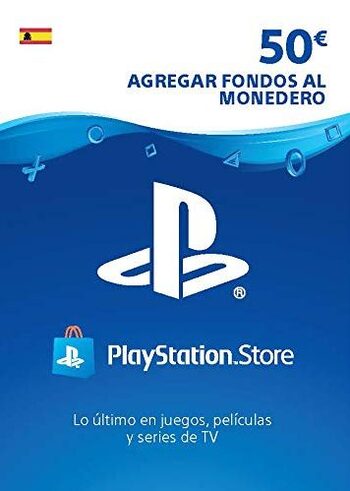 Tarjeta Playstation Network 50 EUR (ES) código PSN España