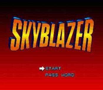 Skyblazer SNES