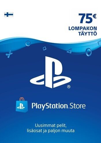 PlayStation Network Card 75 EUR (FIN) PSN Key FINLANDIA