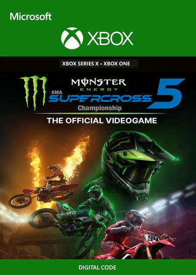E-shop Monster Energy Supercross - The Official Videogame 5 XBOX LIVE Key EUROPE