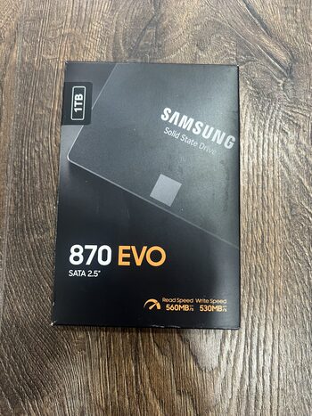 Get Samsung 870 Evo 1TB/SSD/Kaip naujas