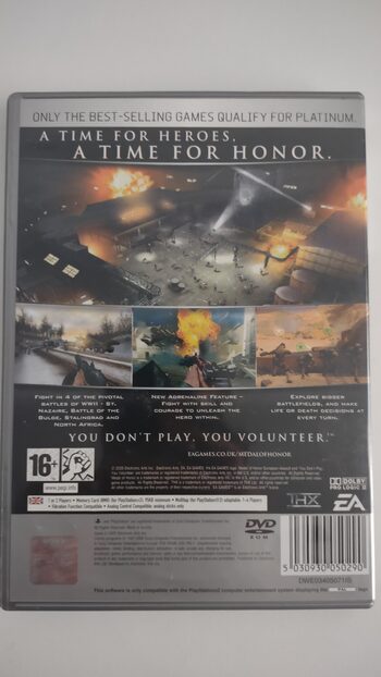 Medal of Honor: European Assault PlayStation 2 for sale