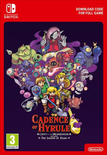 Cadence of Hyrule: Crypt of the NecroDancer featuring The Legend of Zelda (Nintendo Switch) eShop Key UNITED STATES