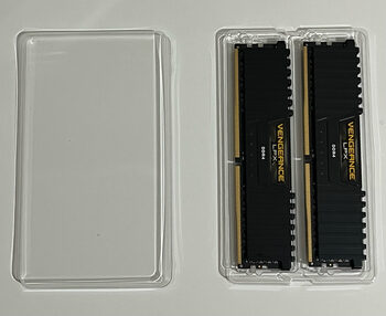 Corsair 16 GB (2 x 8 GB) DDR4-3000 Black PC RAM for sale