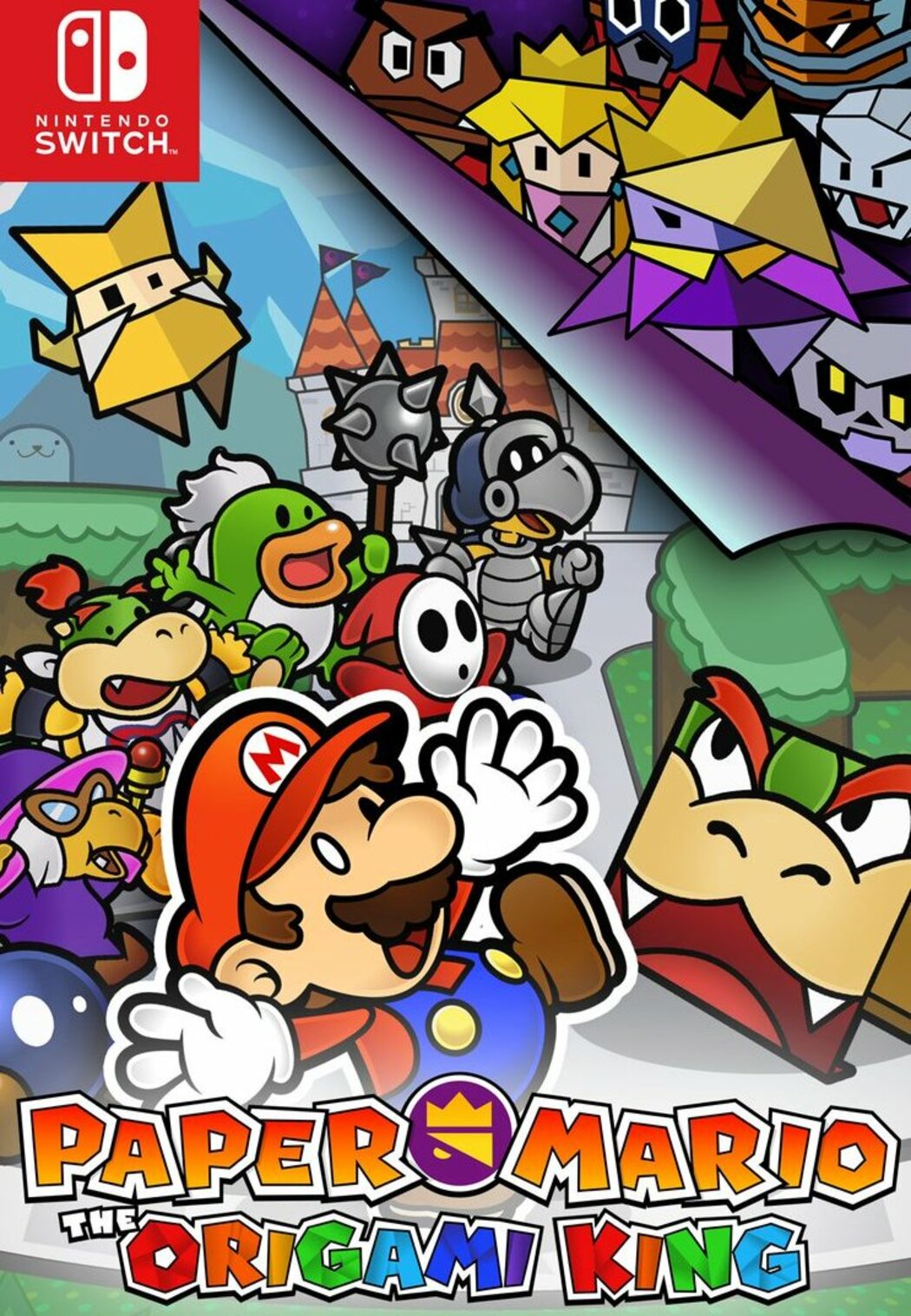 Mario origami king discount