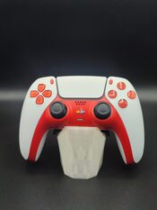 Mando PS5 COMPETITIVO Blanco y Rojo