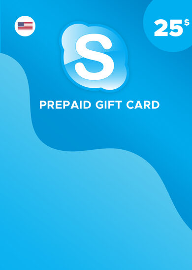 E-shop Skype Prepaid Gift Card 25 USD Key UNITED STATES