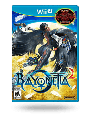 Bayonetta 2 with bonus Bayonetta disc Wii U