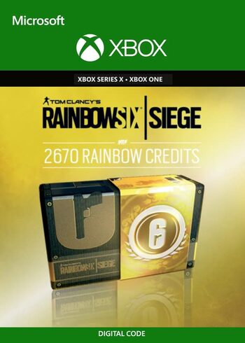 TOM CLANCY'S RAINBOW SIX SIEGE: 2670 R6 CREDITS Xbox Live Key GLOBAL