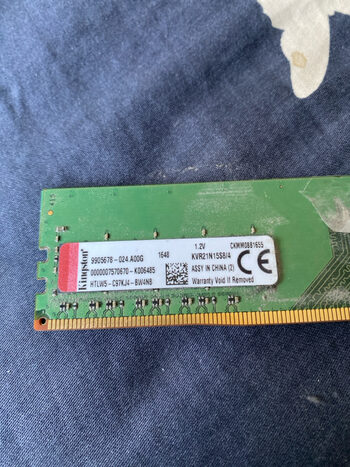 Kingston ValueRAM 8 GB (2 x 4 GB) DDR4-2133 Black / Green PC RAM