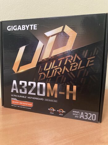 Gigabyte GA-A320M-HD2 AMD A320 Micro ATX DDR4 AM4 1 x PCI-E x16 Slots Motherboard