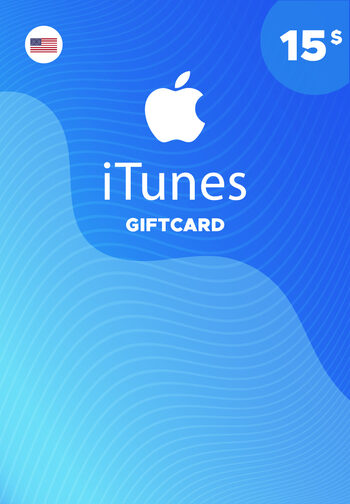 Apple iTunes Gift Card 15 USD Código de iTunes NORTH AMERICA