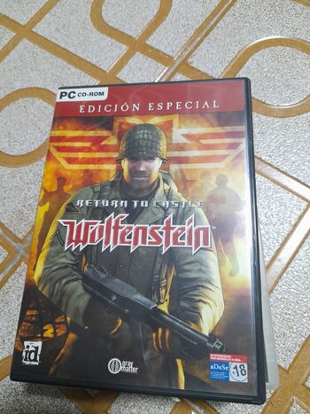 Videojuego pc return to castle wolfenstein edición especial