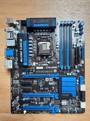 MSI Z77A-GD65 Intel Z77 ATX DDR3 LGA1155 3 x PCI-E x16 Slots Motherboard