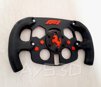 Get MOD F1 Fórmula 1 FERRARI para Volante Logitech G29 y G923 de PS PlayStation y PC