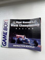 Buy Nigel Mansell's World Championship Game Boy