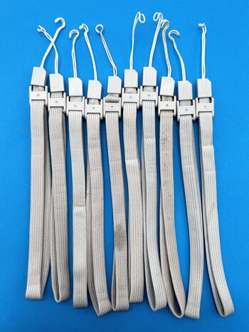 Buy 10 VNT Originalios Nintendo Wii Riešo Virvutės / Dirželiai