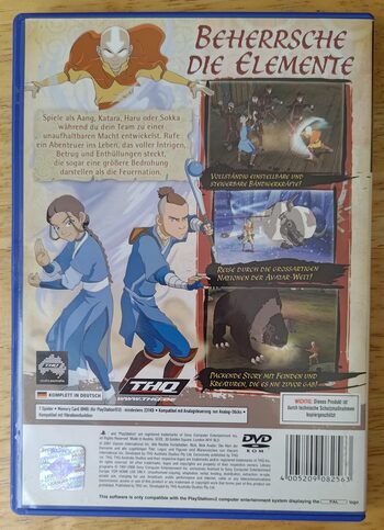 Avatar: The Legend of Aang PlayStation 2