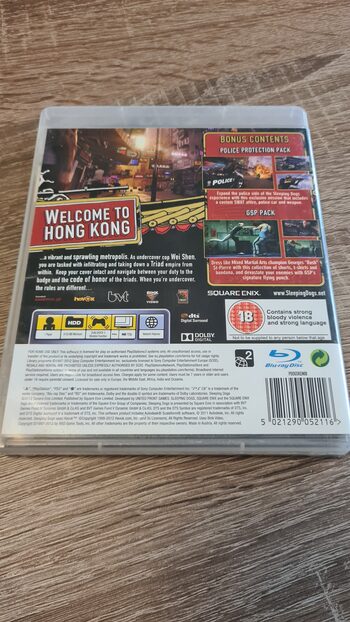 Sleeping Dogs PlayStation 3